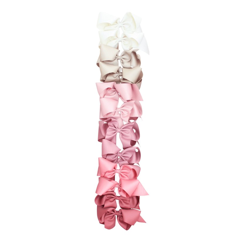 Girls Sweet Dreams Grosgrain Hair Bow - Blissfully Lavender BoutiqueBows Art