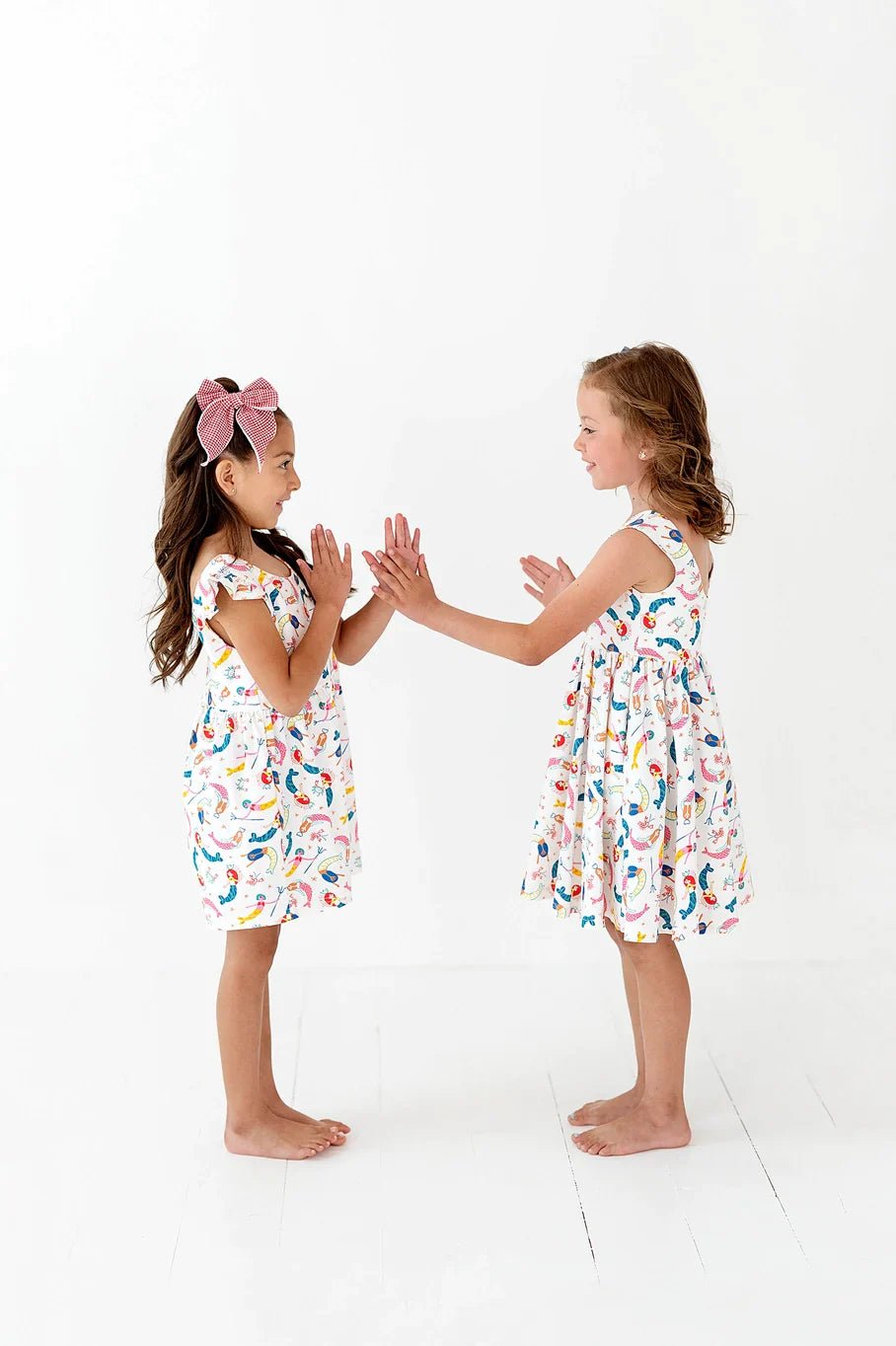 Girls Tank Dress in Mermaid Whimsy - Blissfully Lavender BoutiqueOllie Jay