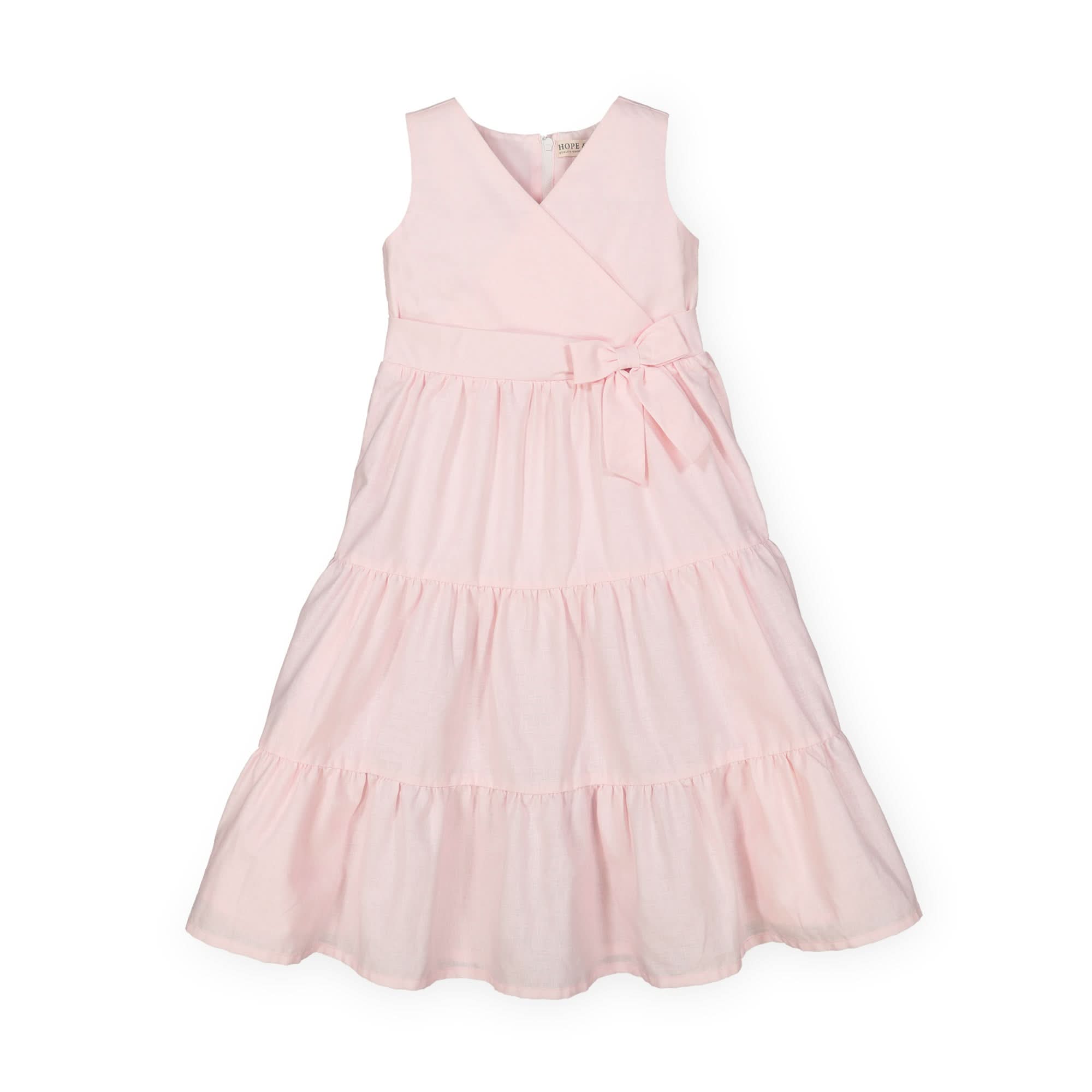 Girls Tiered Wrap Dress - Blissfully Lavender BoutiqueHope & Henry