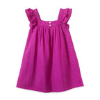 Girls Vivacious Pink Square Neck Everly Dress - Blissfully Lavender BoutiqueBeet World