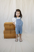 Girls White Pointelle Tee - Blissfully Lavender BoutiqueMebie Baby