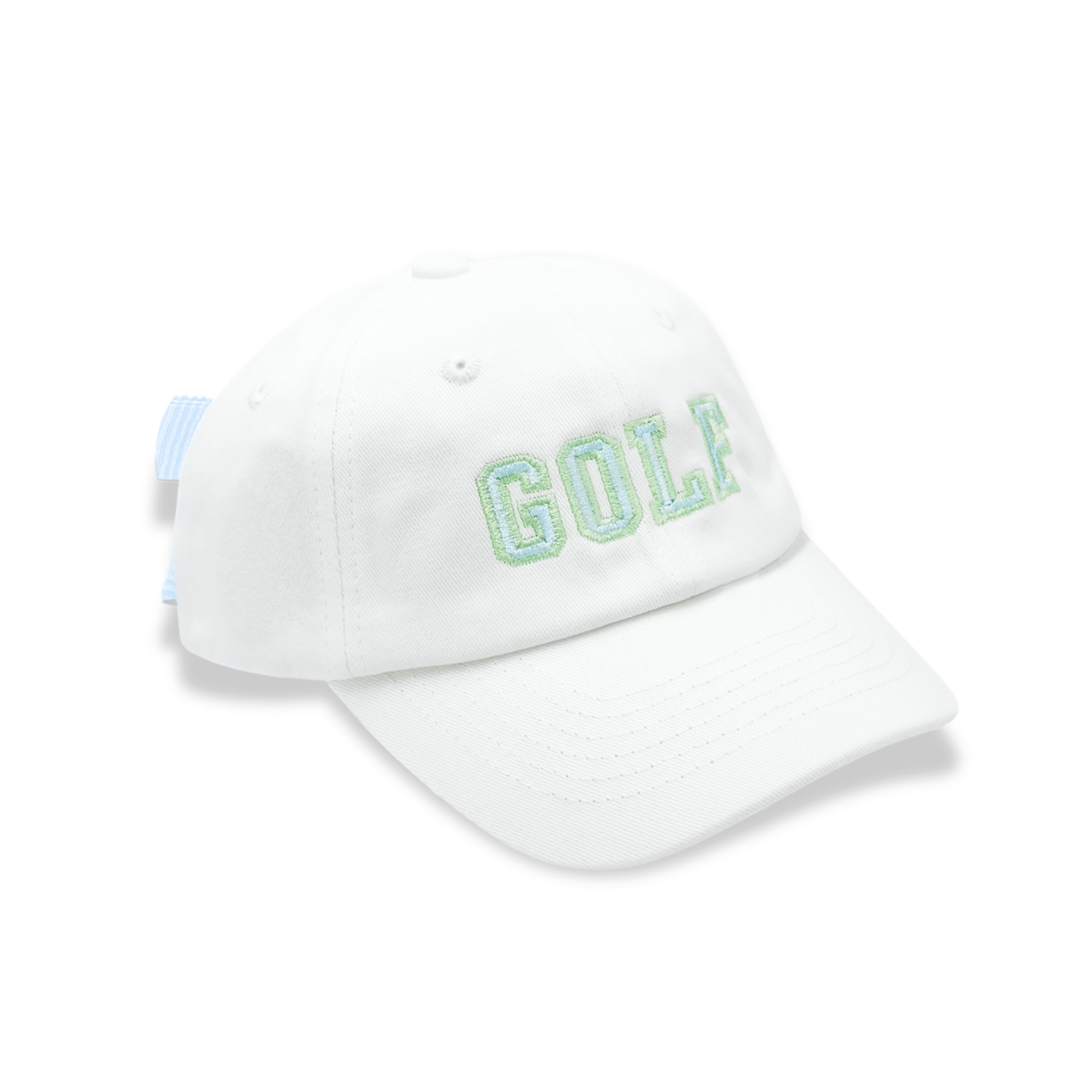 GOLF Bow Baseball Hat (Youth) - Blissfully Lavender BoutiqueBits & Bows