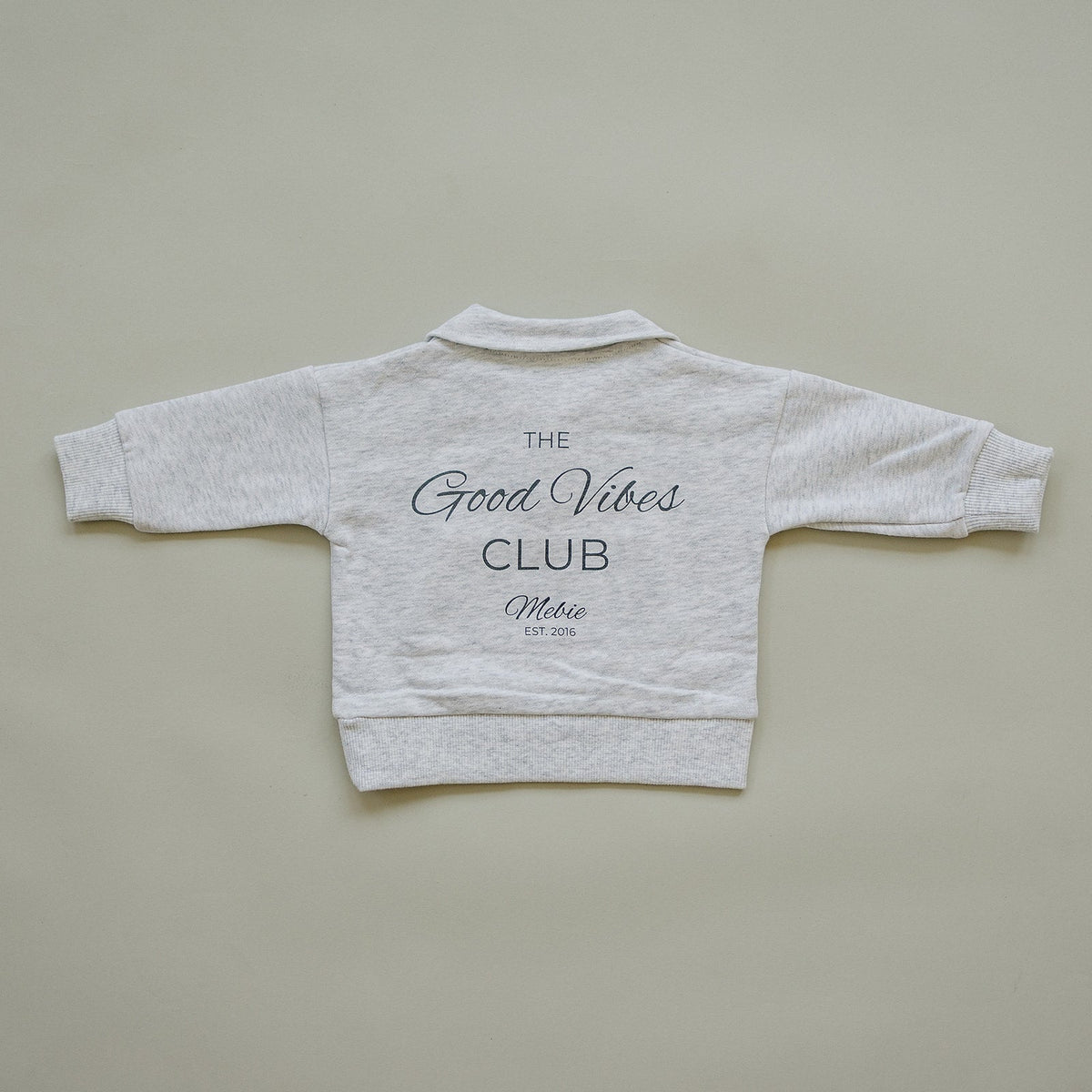 Good Vibes Quarter Zip French Terry Set - Blissfully Lavender BoutiqueMebie Baby