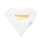 Awesome and Diamonds Muslin & Terry Cloth Bib Set - 2 Pack