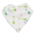 Brother and Arrows Muslin + Terry Cloth Bib Set - 2 Pack