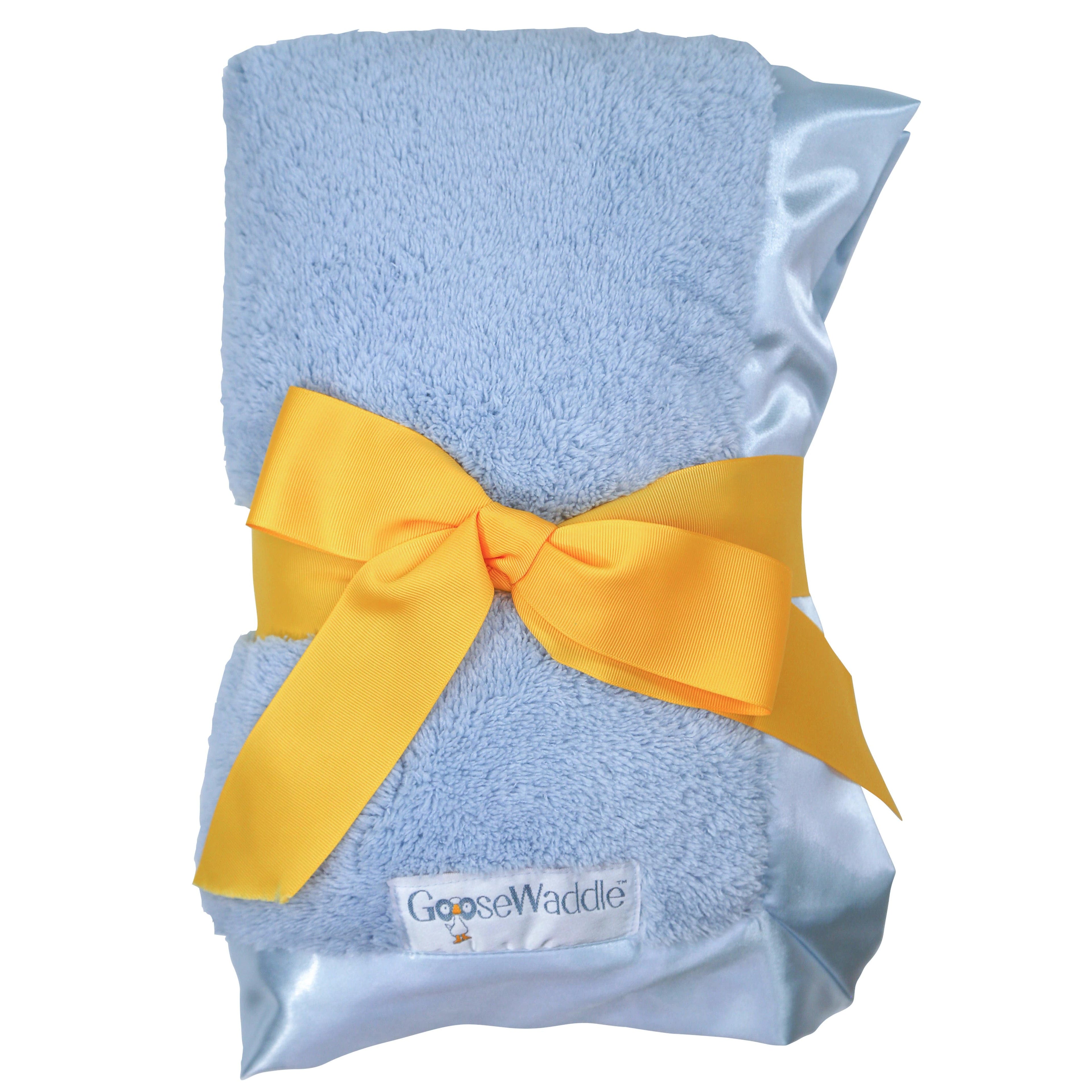 Luxury Baby Blanket with Satin Trim – 29" x 35"