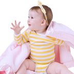 Luxury Baby Blanket with Satin Trim – 29" x 35"