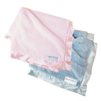 Luxury Baby Blanket with Satin Trim – 29" x 35"