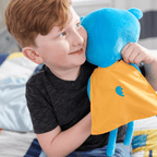 Bear Blue with Cape Plush Doll