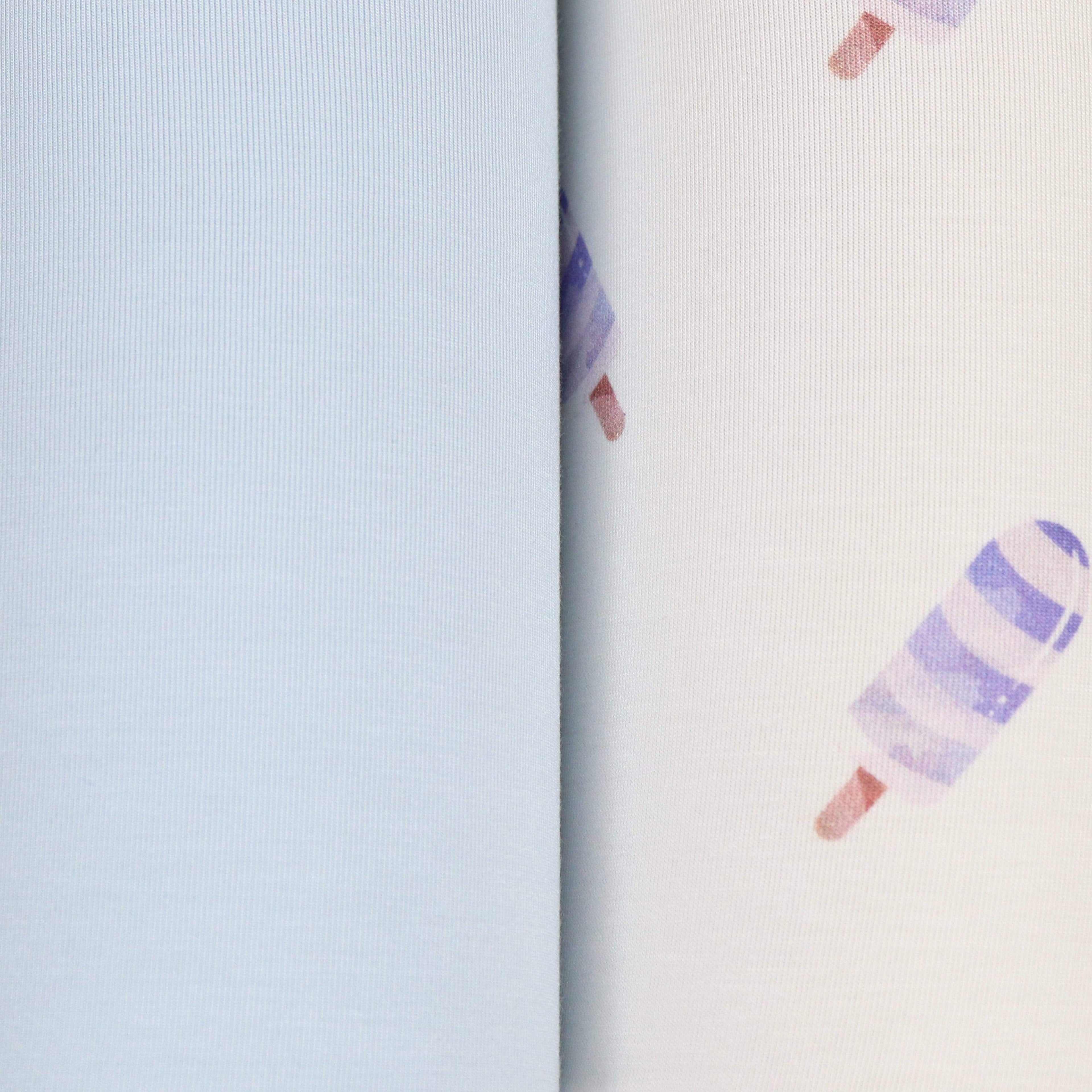 Baby Blue Popsicle Swaddle Blanket - 2 Pack