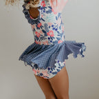Gray Dot Skirted Leotard - Blissfully Lavender BoutiqueOopsie Daisy