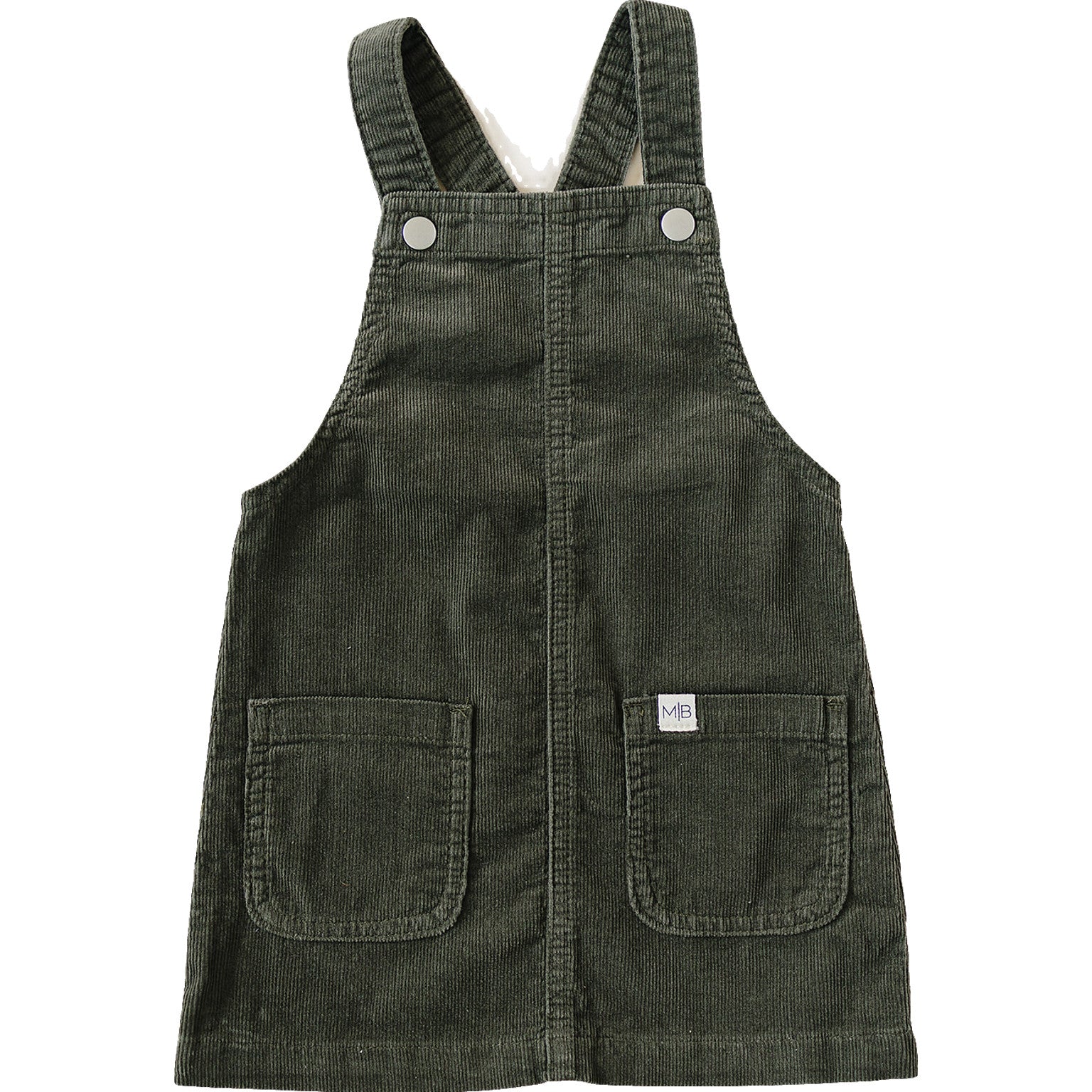 Green Corduroy Dress - Blissfully Lavender BoutiqueMebie Baby