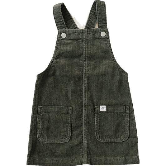 Green Corduroy Dress - Blissfully Lavender BoutiqueMebie Baby