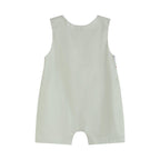 Green Dog Smocked Shortalls