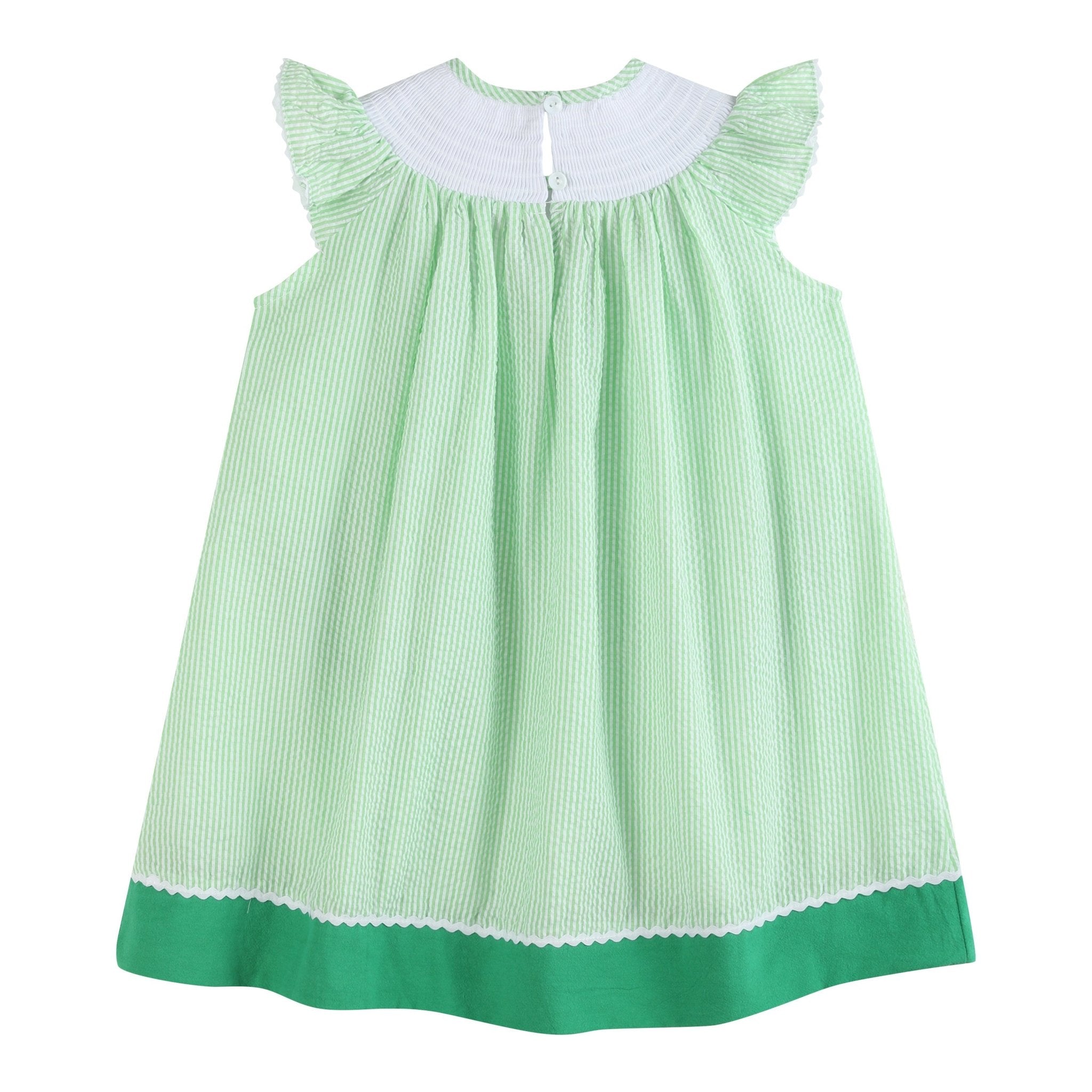 Green Watermelon Bishop Dress
