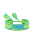 J Adore Neon Green Wristband