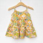 Groovy Flower Power Girls' Tank Top Dress