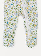 Happy Monkey Zipper Pajamas - Blissfully Lavender BoutiqueTimo & Violet