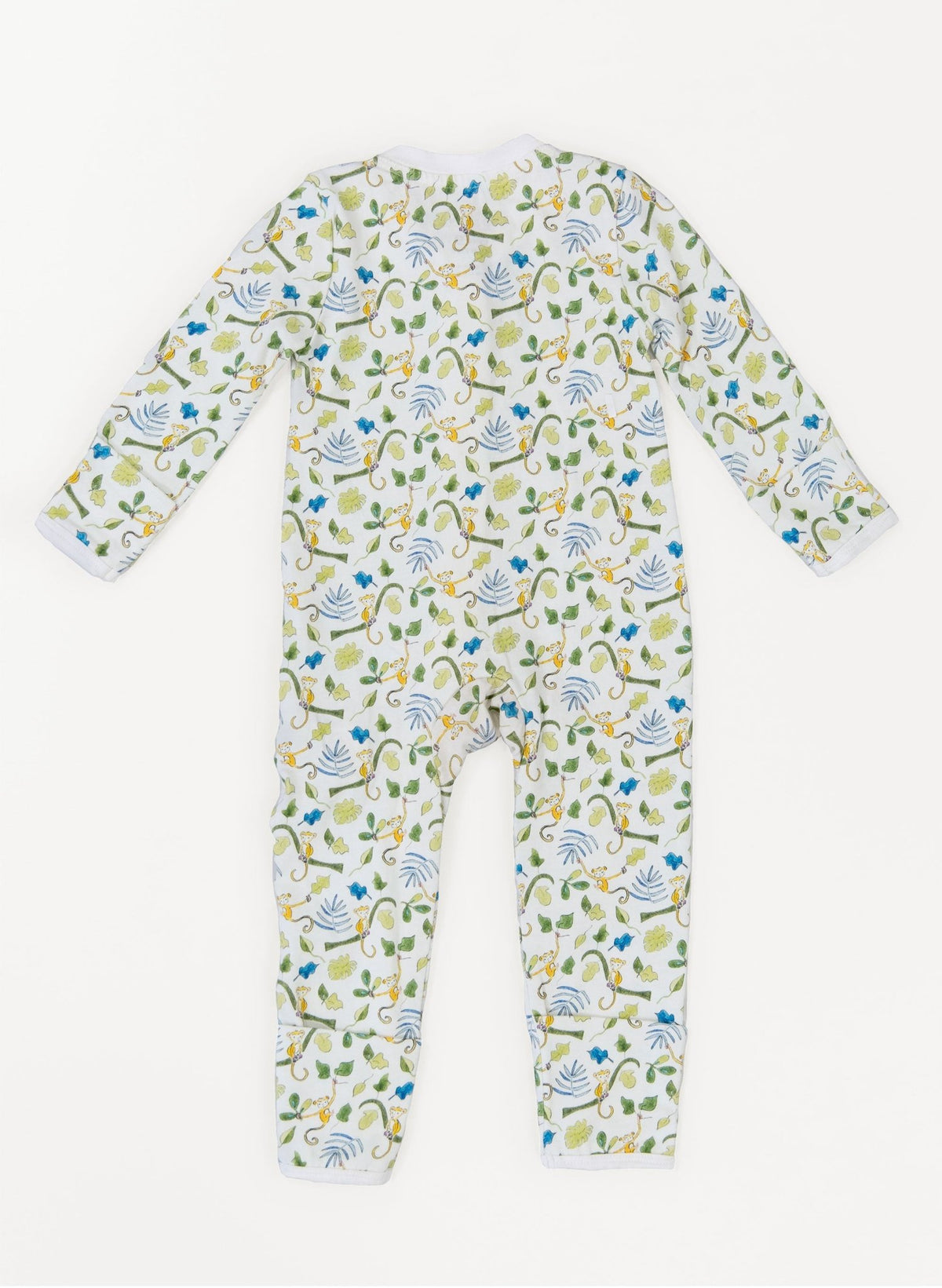 Happy Monkey Zipper Pajamas - Blissfully Lavender BoutiqueTimo & Violet