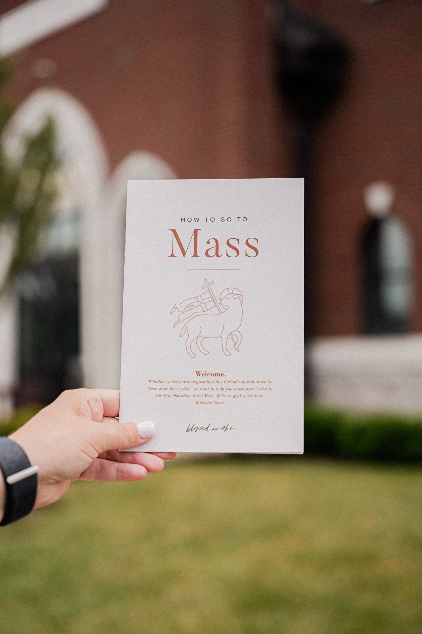 How to Go to Mass // Catholic Guide Booklet - Blissfully Lavender BoutiqueBlessed Is She