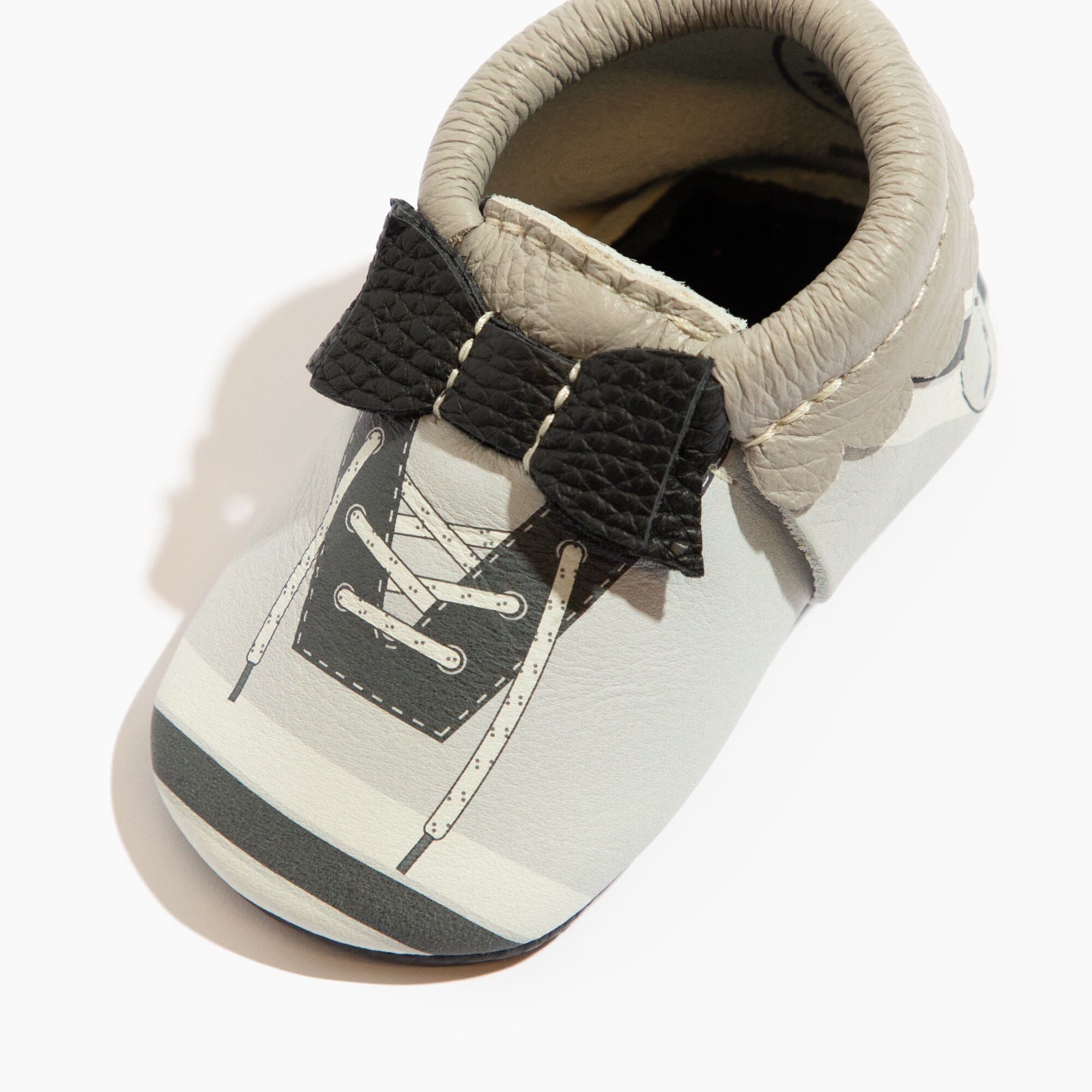 Ice Ice Baby Bow Baby Shoe - Blissfully Lavender BoutiqueFreshly Picked