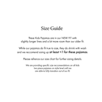 Golf Two Piece Kids Pajamas