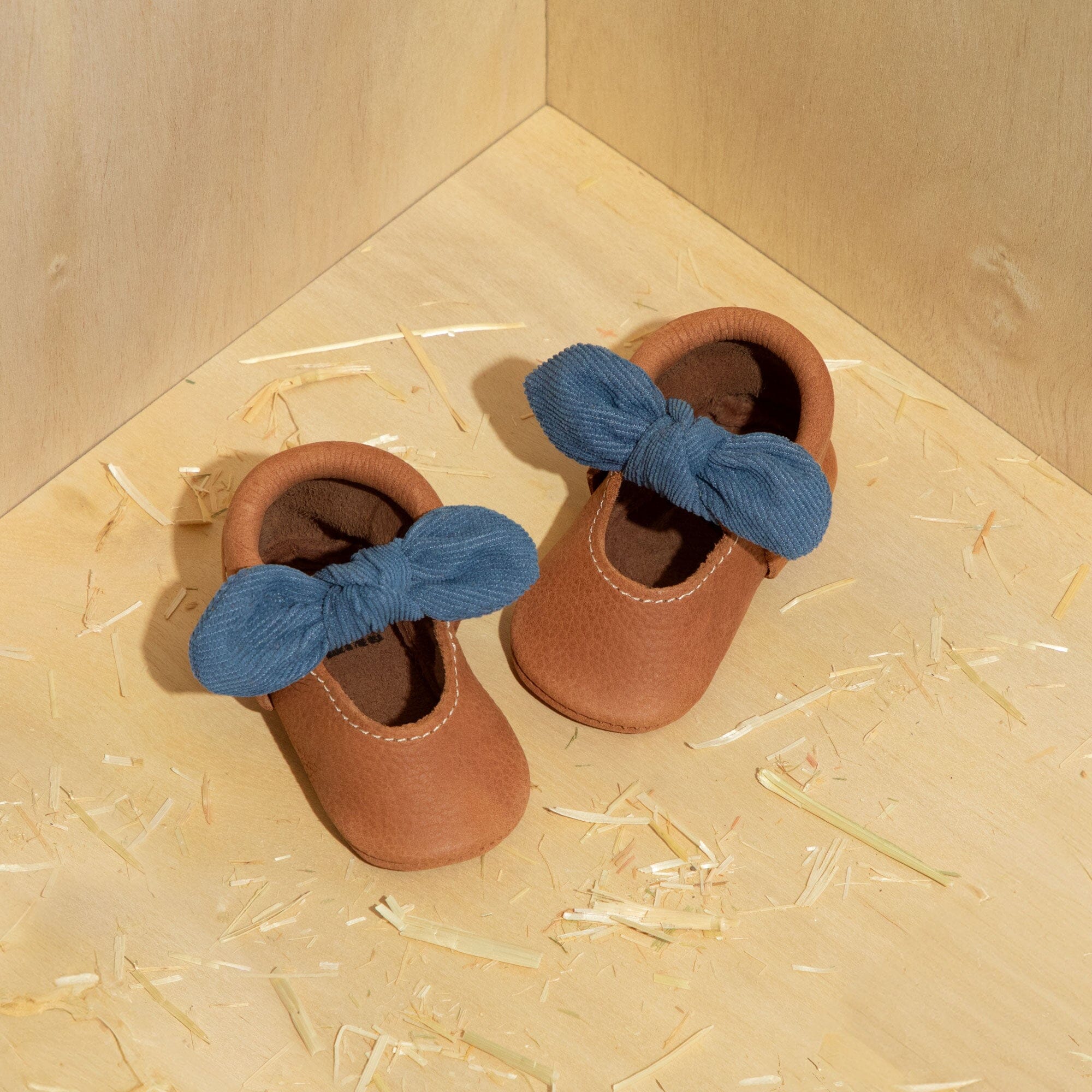 Knotted Bow Baby Shoe - Blissfully Lavender BoutiqueFreshly Picked