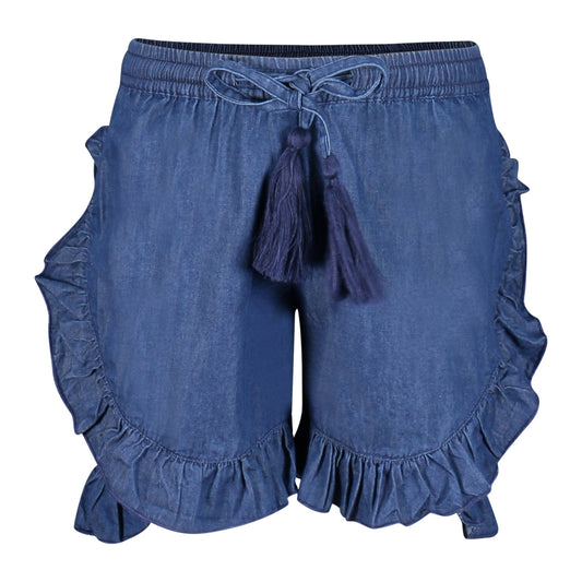 Larissa Demin Shorts - Blissfully Lavender BoutiqueGuadalupe Design