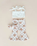 Latte Daisy Headband