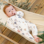 Lehane White Ribbed Cotton Air Balloon Set