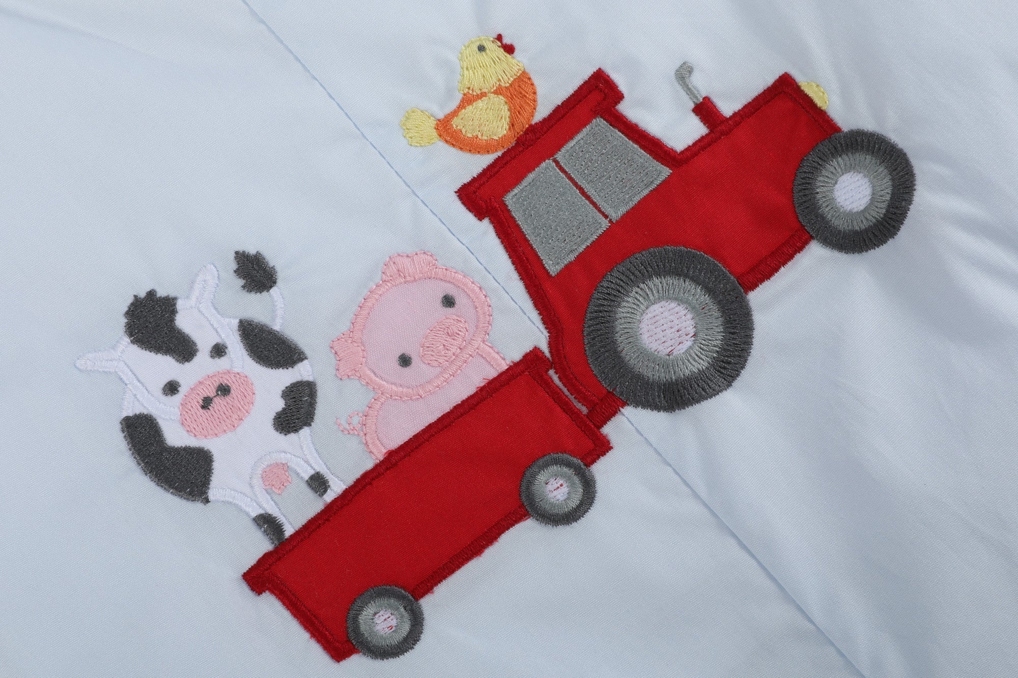 Light Blue Barnyard Pocket Shortalls