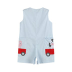 Light Blue Barnyard Pocket Shortalls
