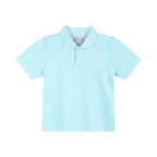 Light Blue Easter Bunny Polo Shirt