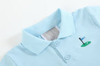 Light Blue Golf Hole Shirt