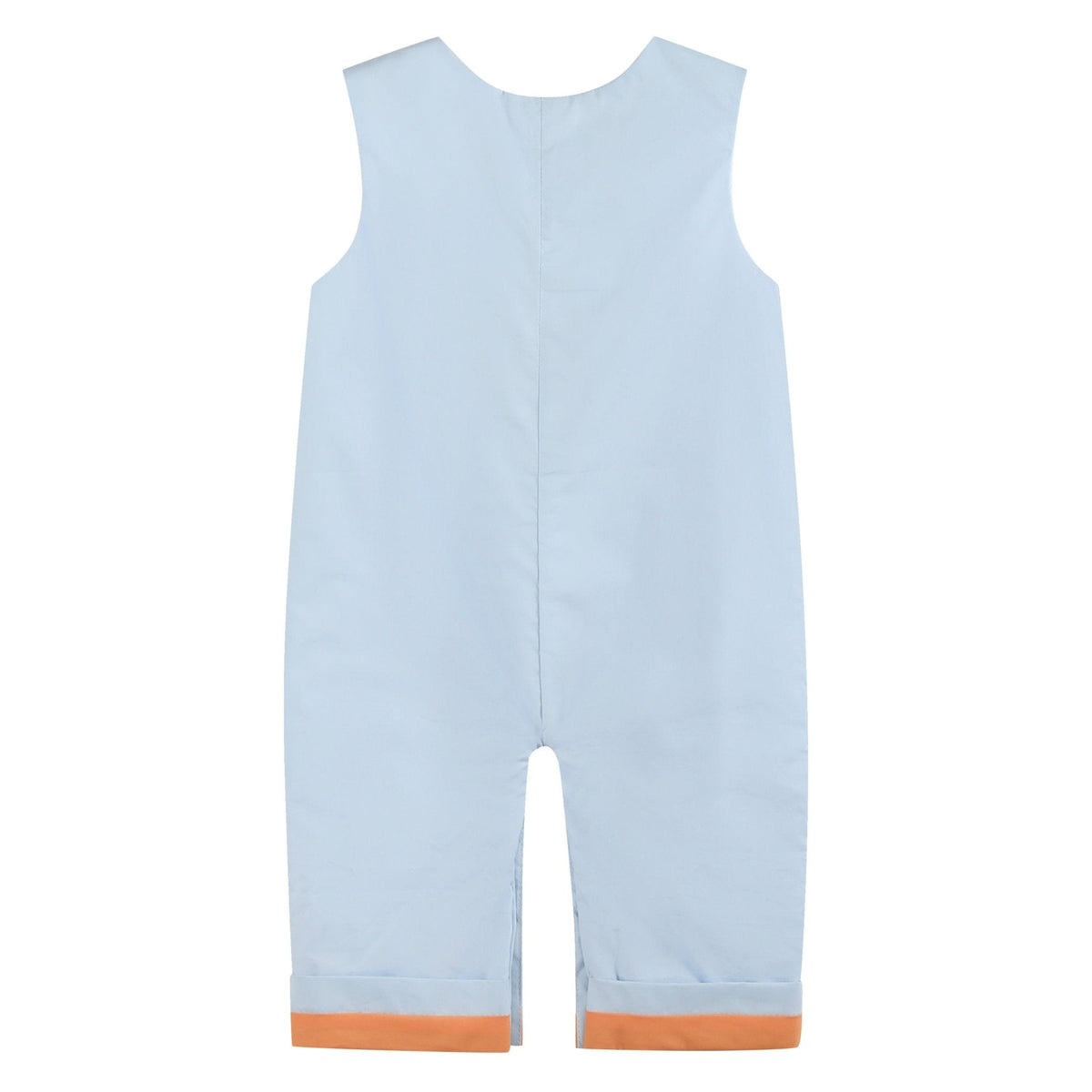 Light Blue Pumpkin Applique Longall
