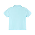 Light Blue Santa Polo Shirt