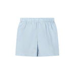 Light Blue USA Flag Smocked T-Shirt and Shorts Set
