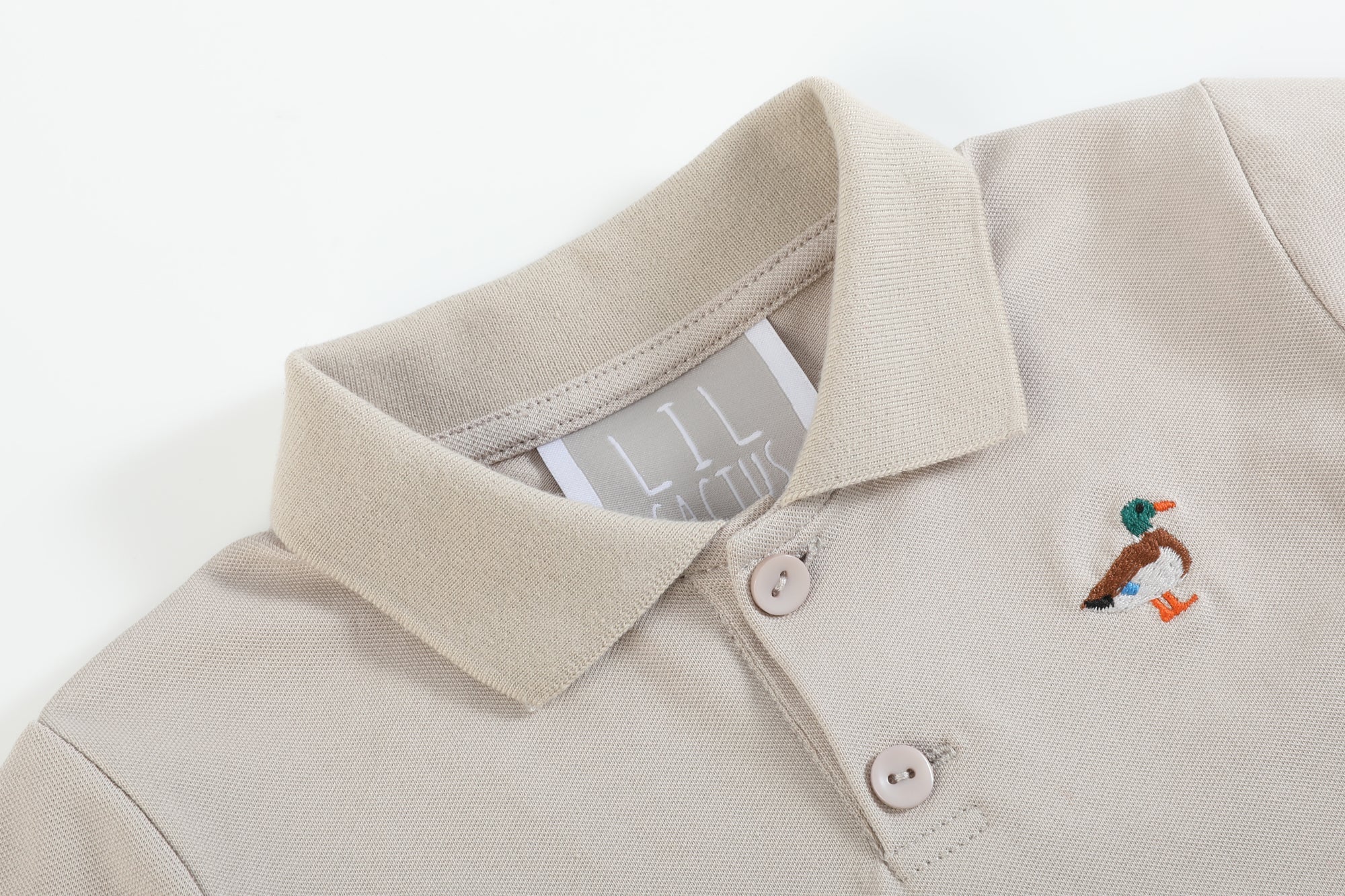 Light Brown Mallard Golf Shirt