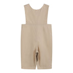 Light Brown Mallard Smocked Overalls