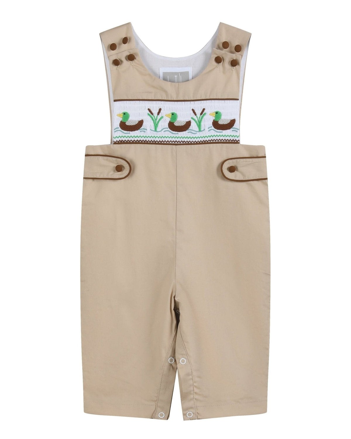 Light Brown Mallard Smocked Longall