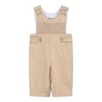 Light Brown Pinstripe Smocked Jon Jons