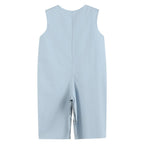 Light Gray 'Boo' Applique Longalls