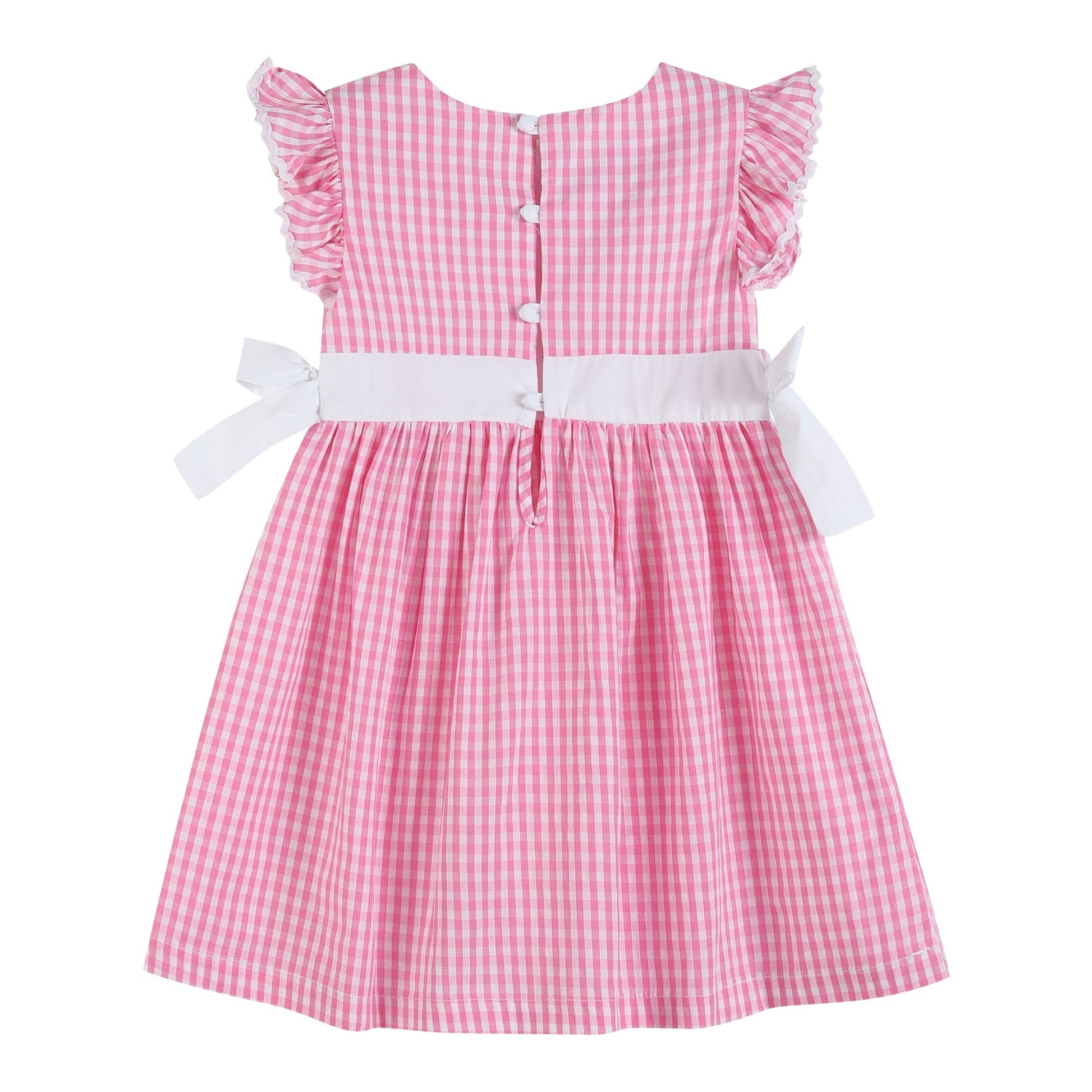 Light Pink Gingham A - Line Dress - Blissfully Lavender BoutiqueLil Cactus