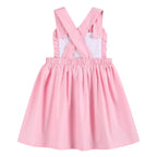 Light Pink Ruffle Jumper Dress