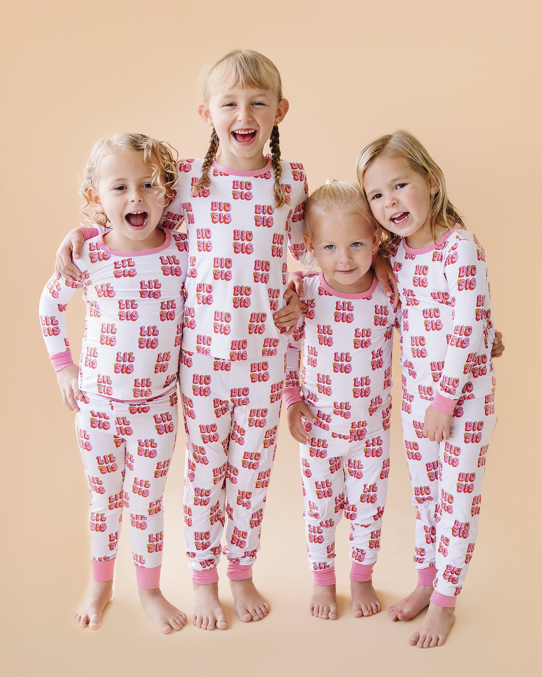 Lil SIS Bamboo Two Piece Pajama Set