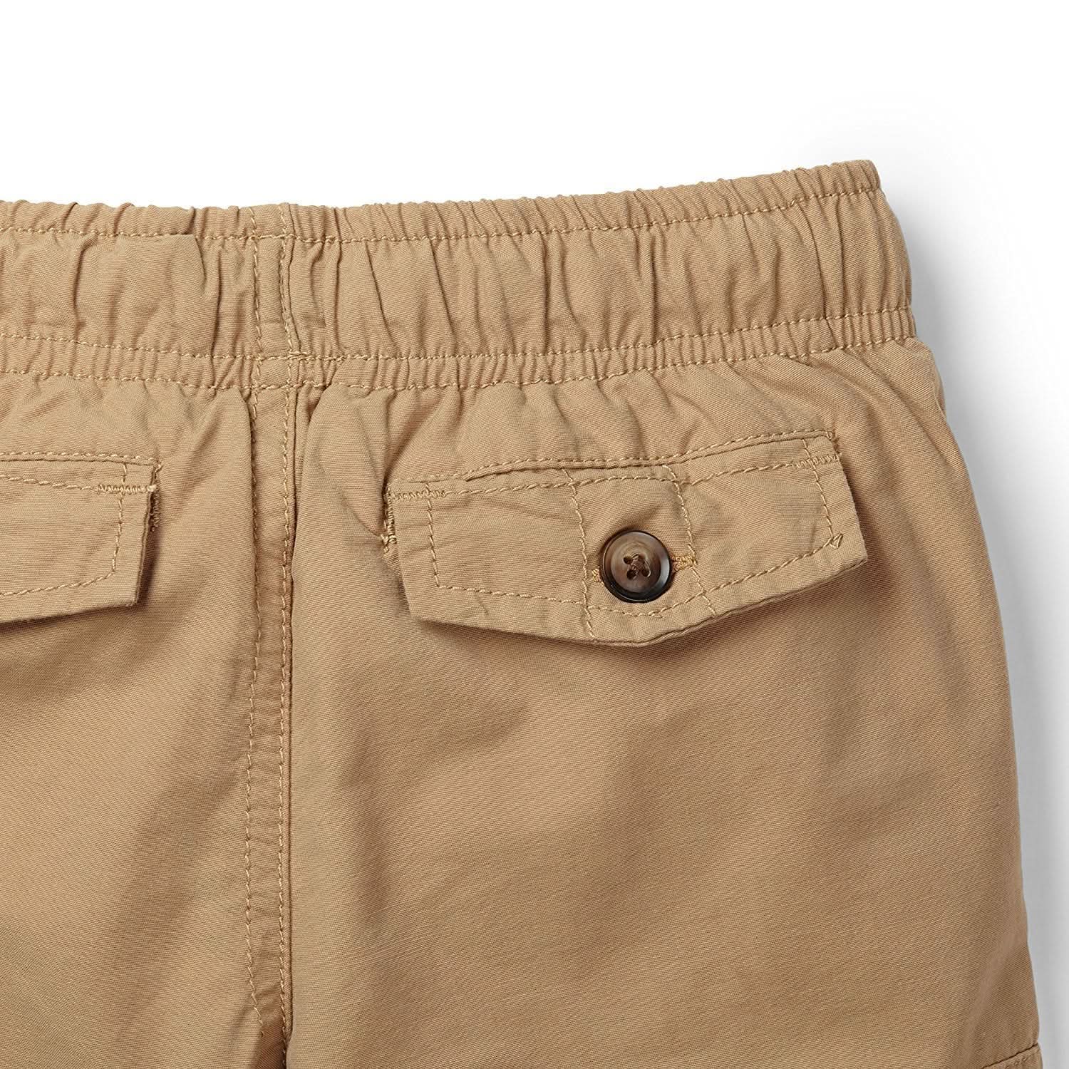 Lined Pull-On Cargo Pants - Baby