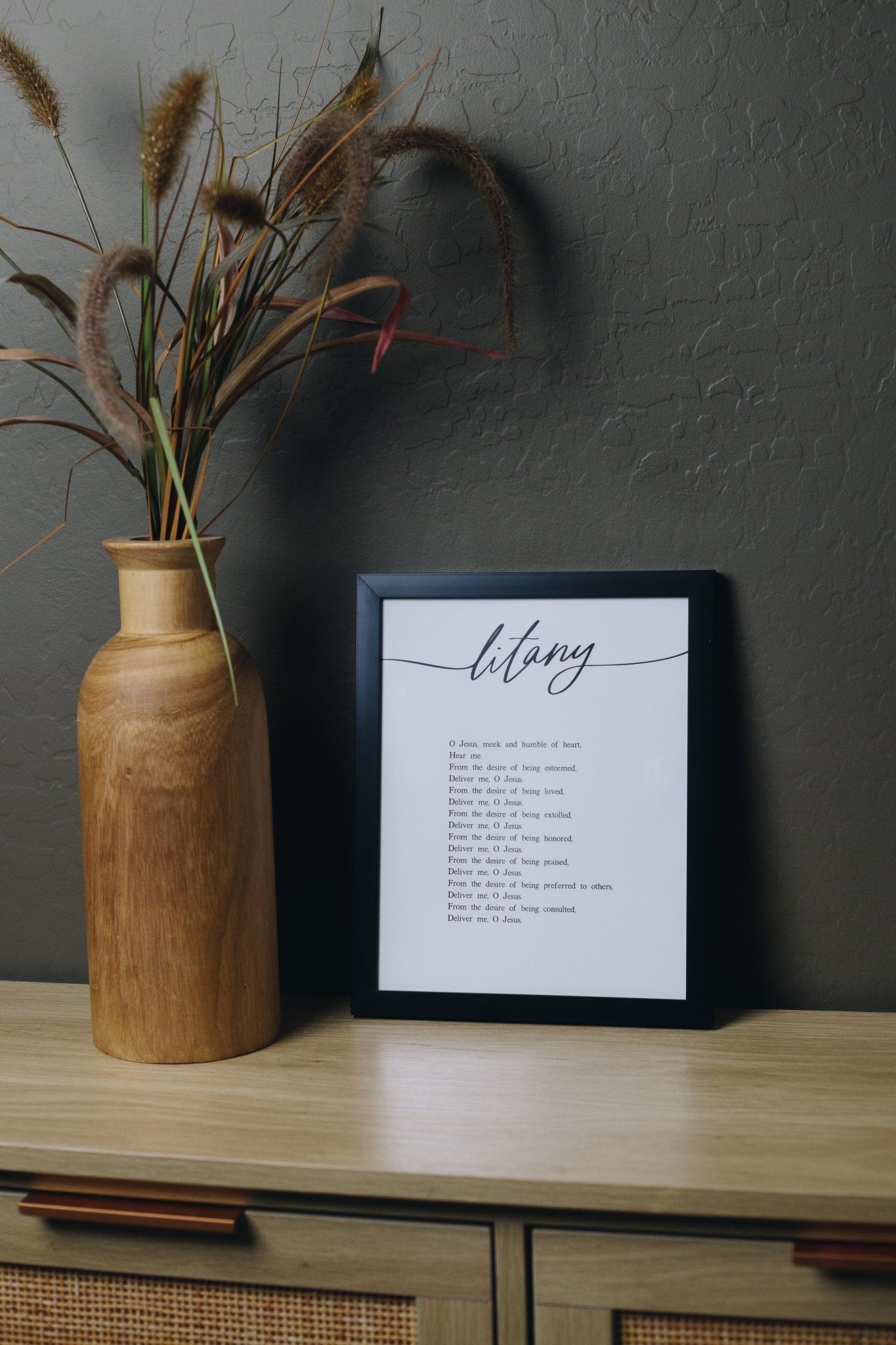 Litany of Humility Print Set (3 - piece) - Blissfully Lavender BoutiqueBlessed Is She