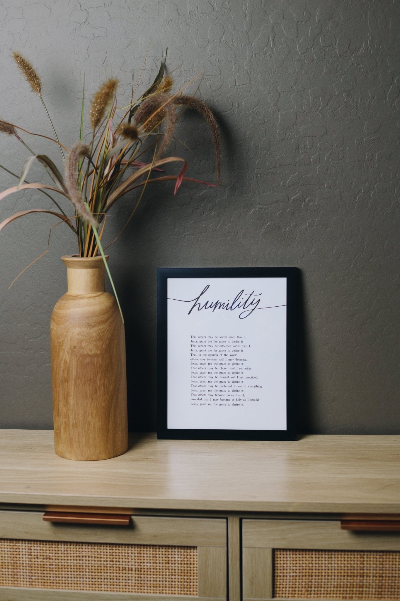 Litany of Humility Print Set (3 - piece) - Blissfully Lavender BoutiqueBlessed Is She
