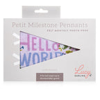 Little Artist Petit Milestone Pennants