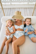 Little Clementine One - Piece Swimsuit in Daylight Saunter - Blissfully Lavender BoutiqueHermoza